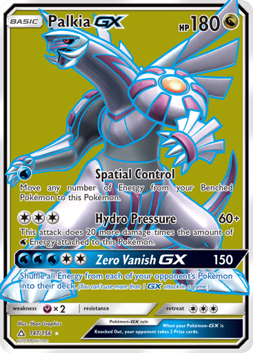 Palkia-GX — Ultra Prism #147
