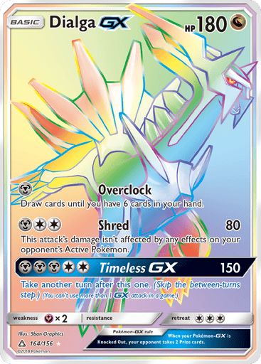 Dialga-GX — Ultra Prism #164