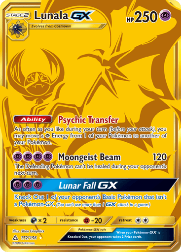 Lunala-GX — Ultra Prism #172