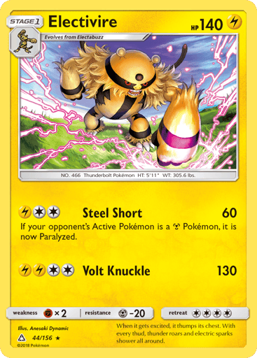 Electivire — Ultra Prism #44