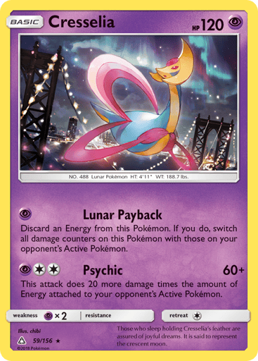 Cresselia — Ultra Prism #59