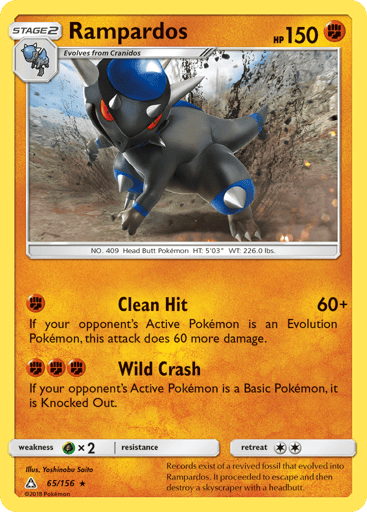 Rampardos — Ultra Prism #65