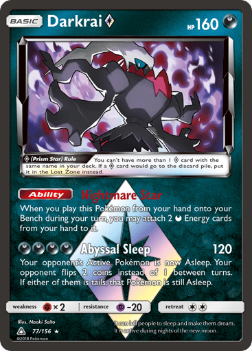 Darkrai ◇ — Ultra Prism #77