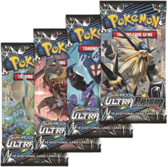 Ultra Prism Booster Pack Art Bundle (Set of 4)