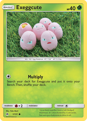 Exeggcute — Forbidden Light #1