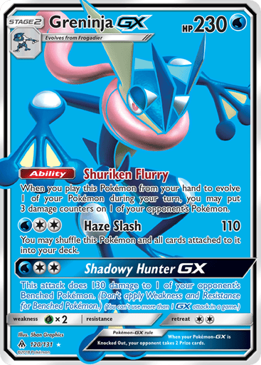 Greninja-GX — Forbidden Light #120