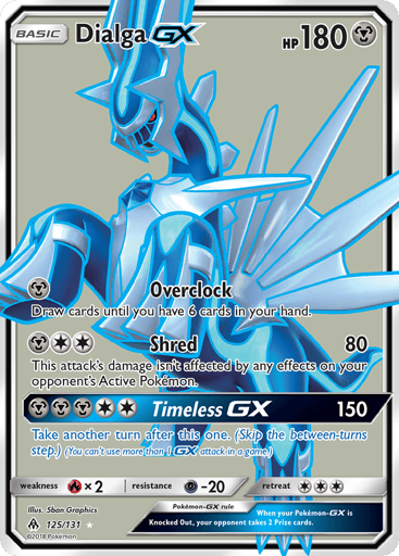 Dialga-GX — Forbidden Light #125