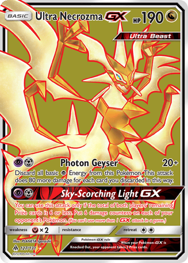 Ultra Necrozma-GX — Forbidden Light #127