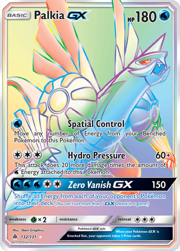 Palkia-GX — Forbidden Light #132