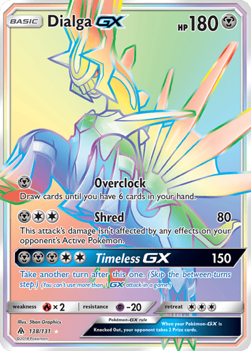 Dialga-GX — Forbidden Light #138