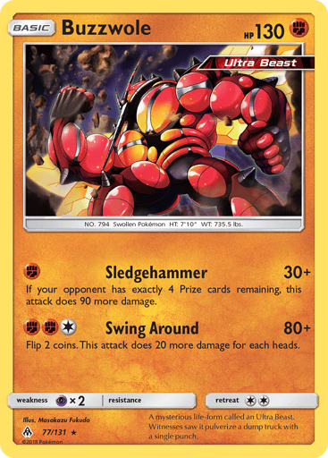 Buzzwole — Forbidden Light #77