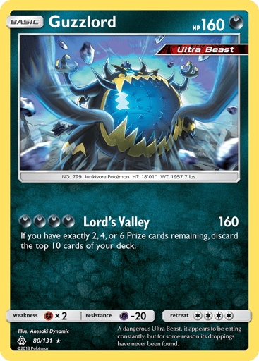 Guzzlord — Forbidden Light #80