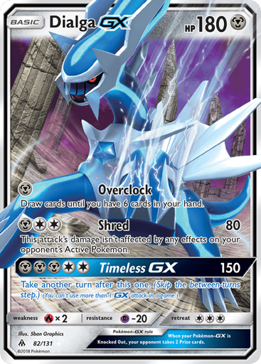 Dialga-GX — Forbidden Light #82