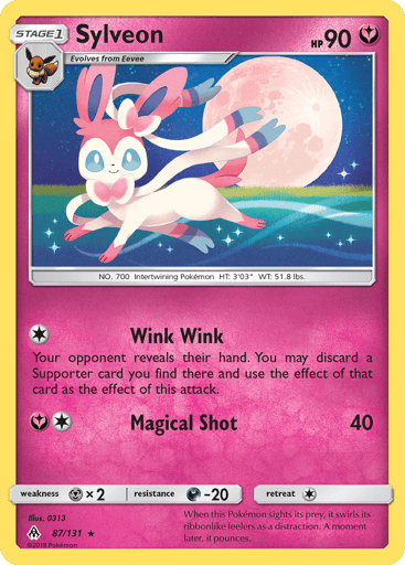 Sylveon — Forbidden Light #87