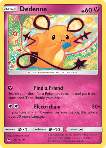 Dedenne — Forbidden Light #88