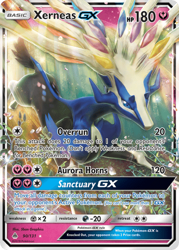 Xerneas-GX — Forbidden Light #90