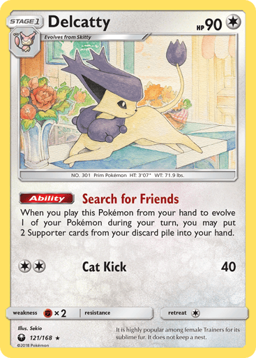 Delcatty — Celestial Storm #121
