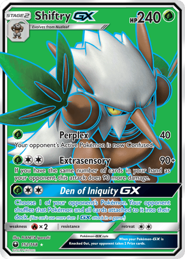 Shiftry-GX — Celestial Storm #152