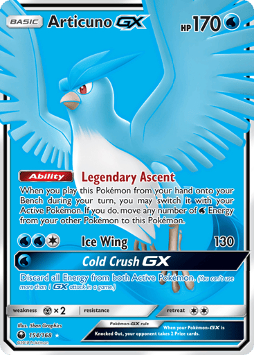 Articuno-GX — Celestial Storm #154