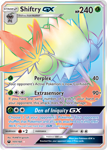 Shiftry-GX — Celestial Storm #169