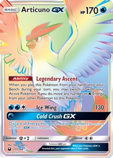 Articuno-GX — Celestial Storm #171