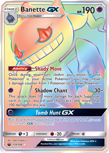 Banette-GX — Celestial Storm #174