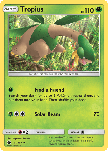 Tropius — Celestial Storm #21