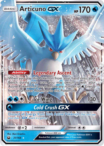 Articuno-GX — Celestial Storm #31