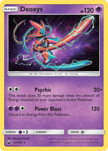 Deoxys — Celestial Storm #67