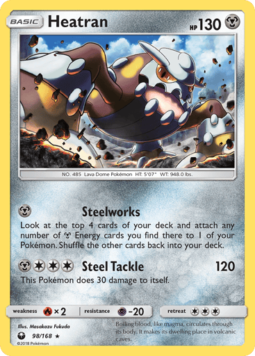 Heatran — Celestial Storm #98
