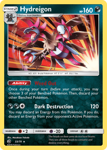 Hydreigon — Dragon Majesty #33