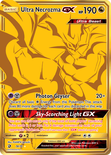 Ultra Necrozma-GX — Dragon Majesty #78
