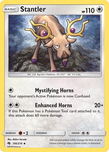 Stantler — Lost Thunder #156