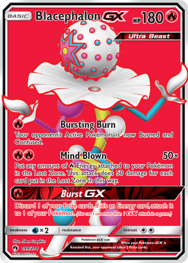 Blacephalon-GX — Lost Thunder #199