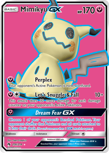 Mimikyu-GX — Lost Thunder #206