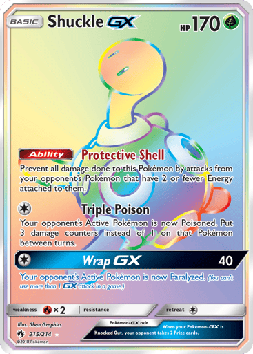Shuckle-GX — Lost Thunder #215
