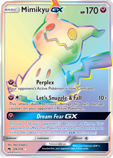 Mimikyu-GX — Lost Thunder #226