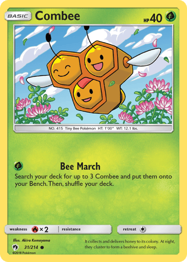Combee — Lost Thunder #31