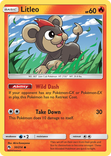 Litleo — Lost Thunder #50