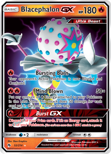 Blacephalon-GX — Lost Thunder #52