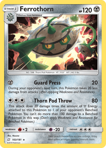 Ferrothorn — Team Up #103