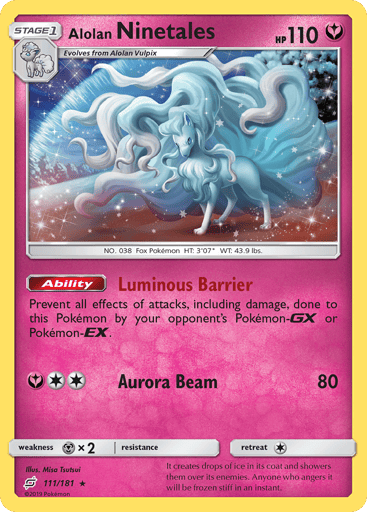 Alolan Ninetales — Team Up #111