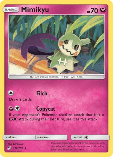 Mimikyu — Team Up #112