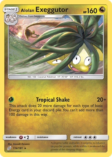 Alolan Exeggutor — Team Up #114