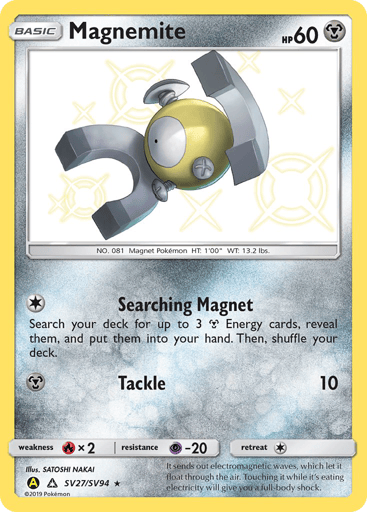 Magnemite — Hidden Fates Shiny Vault #SV27