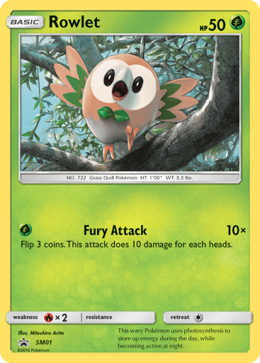 Rowlet — SM Black Star Promos #SM01