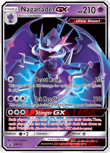 Naganadel-GX — SM Black Star Promos #SM125