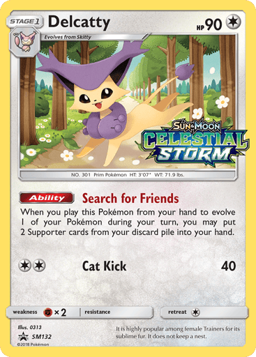 Delcatty — SM Black Star Promos #SM132