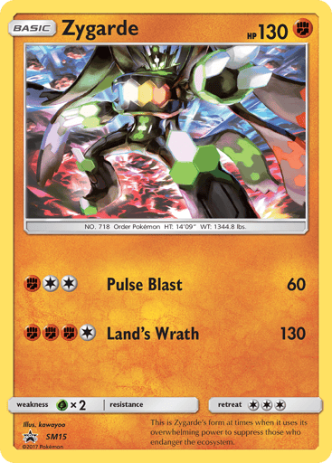 Zygarde — SM Black Star Promos #SM15