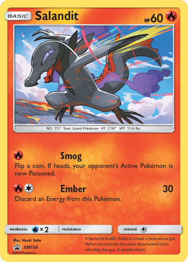 Salandit — SM Black Star Promos #SM154